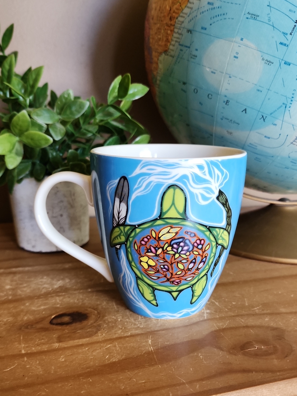 Indigenous Collection Turtle Mug - Picture 2 of 9